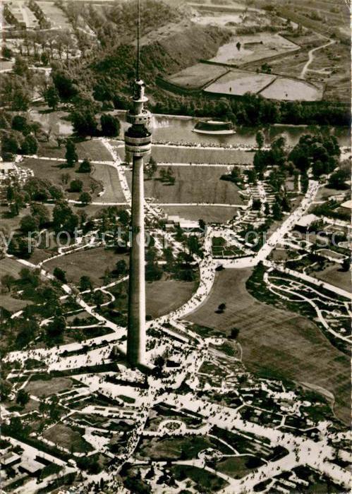DORTMUND  CITY Bundesgartenschau Aussichtsturm Fernmeldeturm Fliegeraufnahme