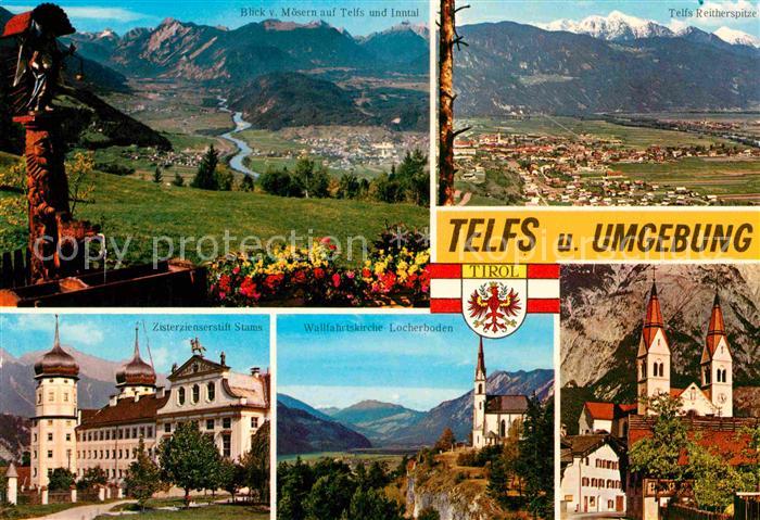 Telfs Tirol und Umgebung Alpenpanorama Kloster Wallfahrtskirche