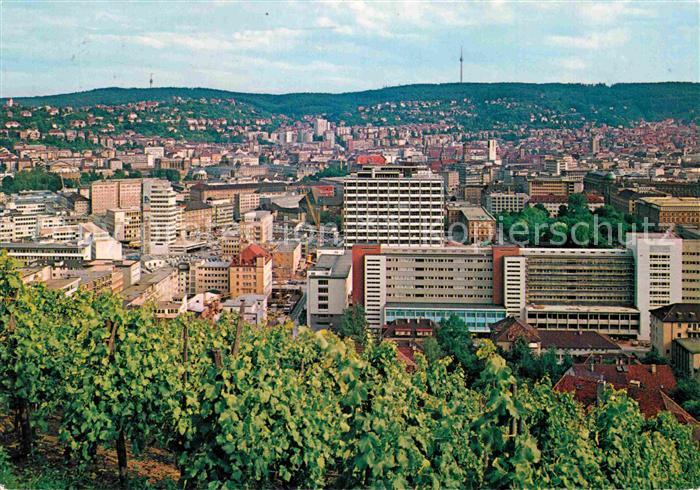 STUTTGART  CITY Blick ueber die Stadt