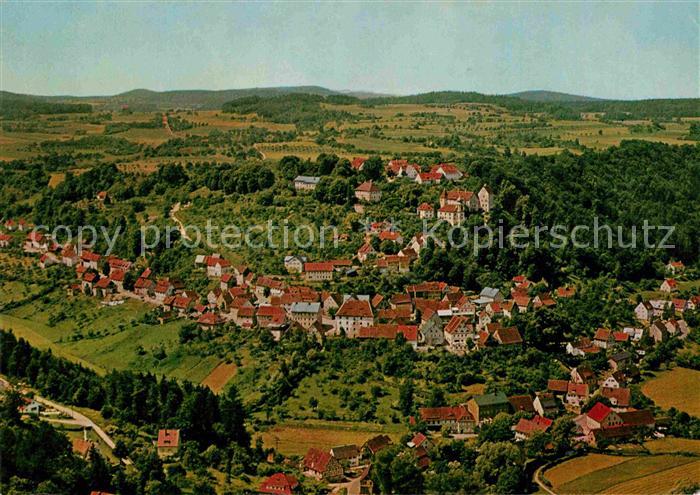 Egloffstein Luftkurort Fliegeraufnahme