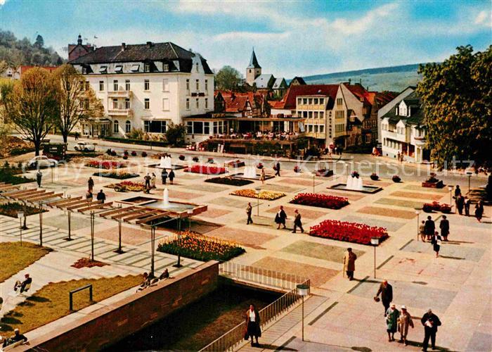 Bad Orb Salinenplatz Badehotel Cafe Burgring