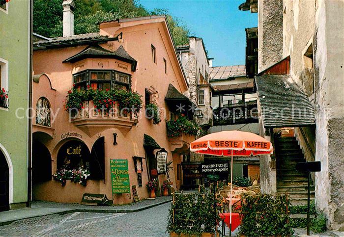 Rattenberg Tirol Malerwinkel Altstadt Gaststaette Cafe Restaurant