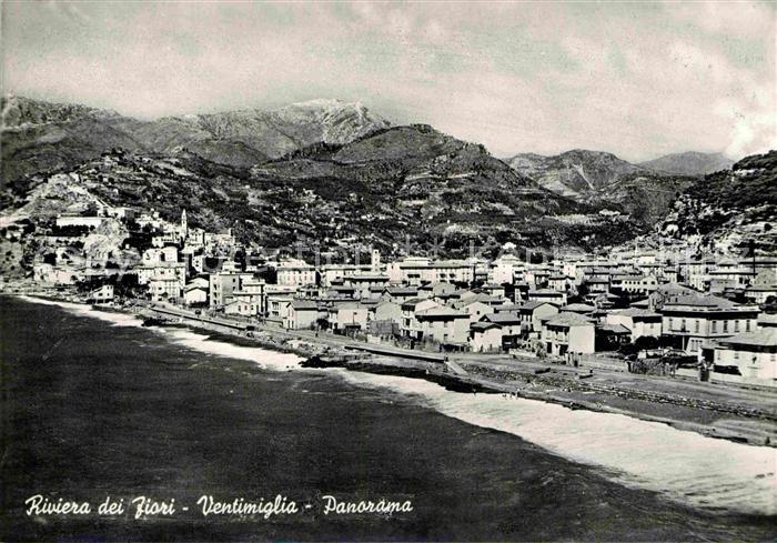Ventimiglia Liguria Panorama Riviera dei Fiori veduta aerea