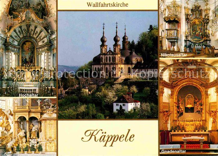 WueRZBURG Bayern Wallfahrtskirche Kaeppele Erbauer Balthasar Neumann 18. Jhdt. H