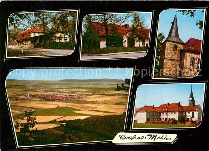 Mehle Waldhaus Schule Kirche Gesamtansicht