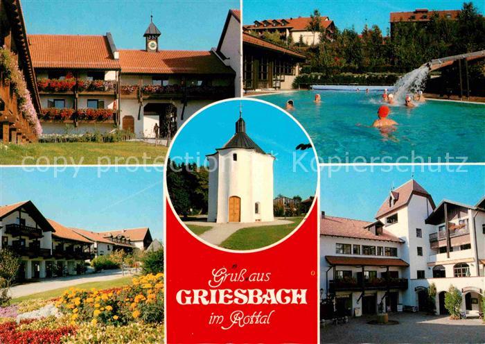 Griesbach Rottal Dreiquellenbad Kurgebiet Kapelle