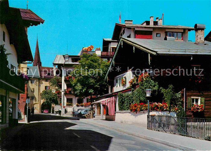 Kitzbuehel Tirol Motiv aus Alt Kitzbuehel