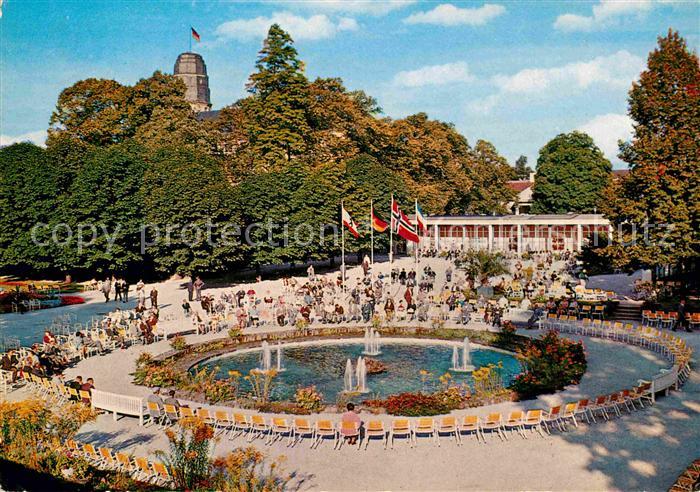Bad Neuenahr-Ahrweiler Kurpark Wasserspiele Cornely Karte Nr 9781