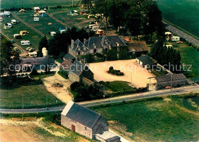 Cherrueix Manoir de l'Aumone et son camping vue aerienne
