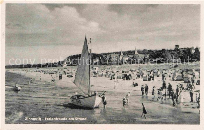 Zinnowitz Ostseebad Strandleben