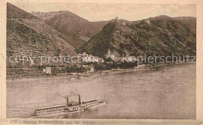 Bornhofen Kamp Kloster und feindliche Br?der