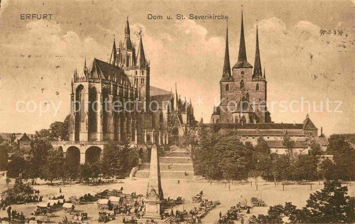 ERFURT  CITY Dom und St. Severikirche