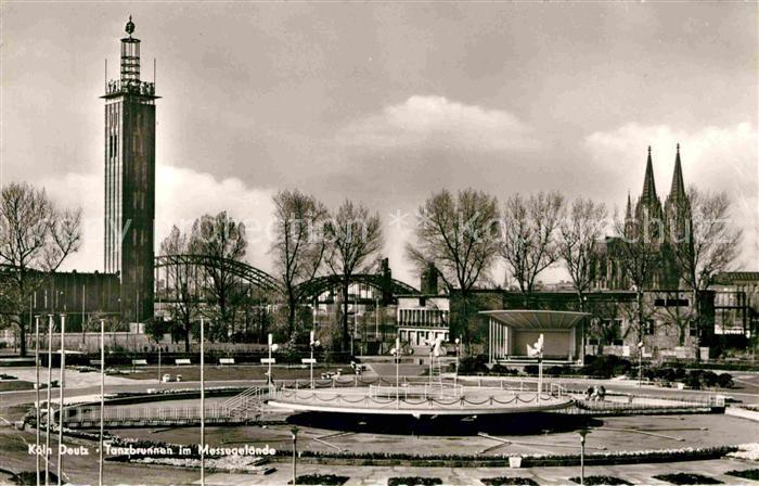 Deutz Koeln Tanzbrunnen im Messegel?nde