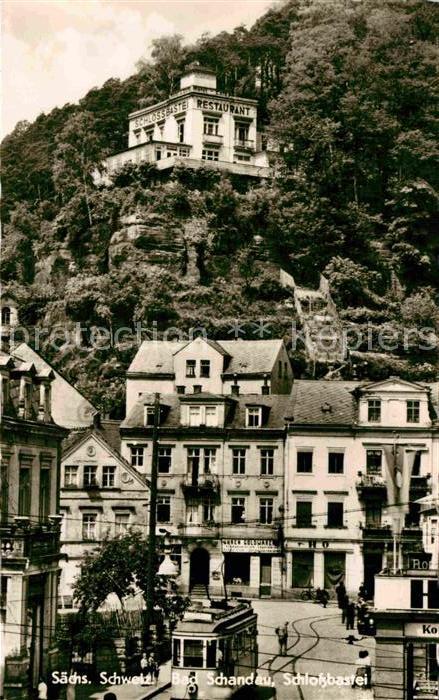 Bad Schandau Schlossbastei Strassenbahn