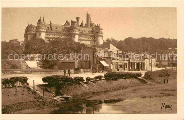 Pierrefonds Oise Chateau