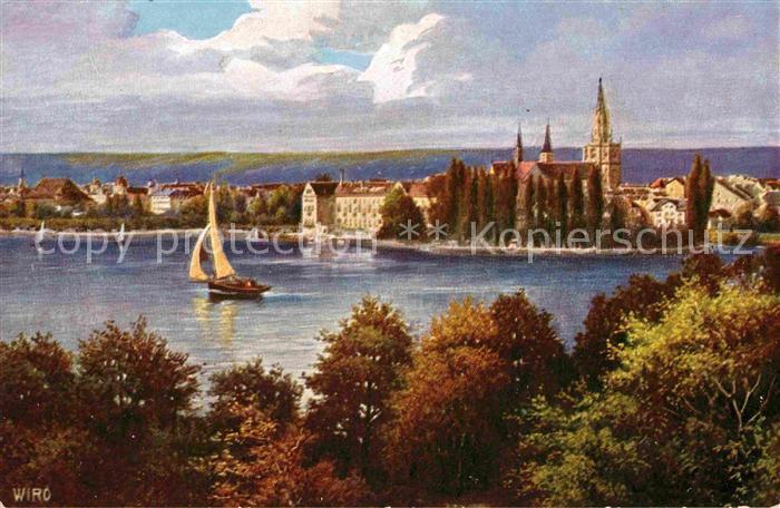 Konstanz Bodensee Wiro Kuenstlerkarte