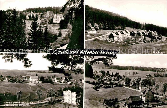 Altenau Harz Bornkappe Kleine-Oker Villenviertel Kurhaus
