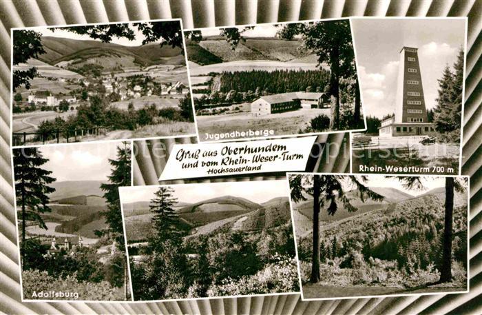 Oberhundem Rhein Weser Turm Jugendherberge Adolfsburg