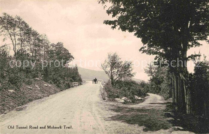 Charlemont Massachusetts Old Tunnel Road and Mohawk Trail