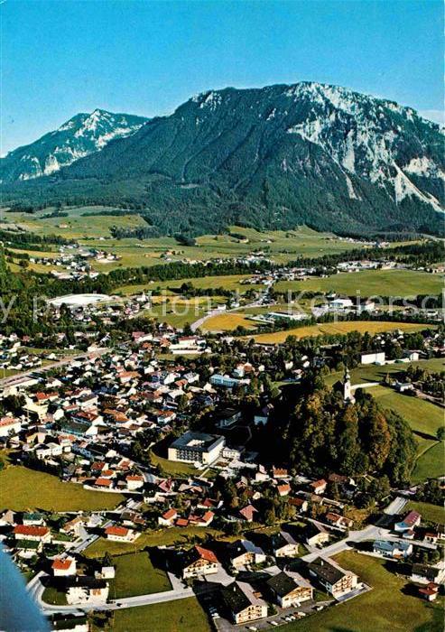 Ruhpolding Bayern Fliegeraufnahme mit Rauschberg