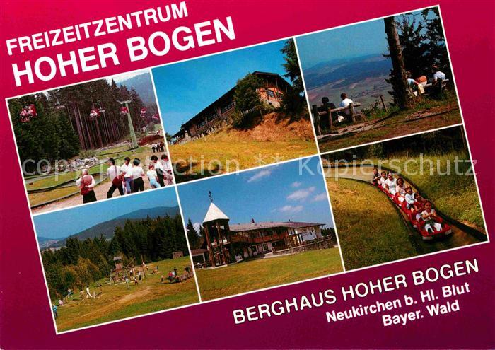 Neukirchen Heilig Blut Berghaus Hoher Bogen Sommerrodelbahn Seilbahn