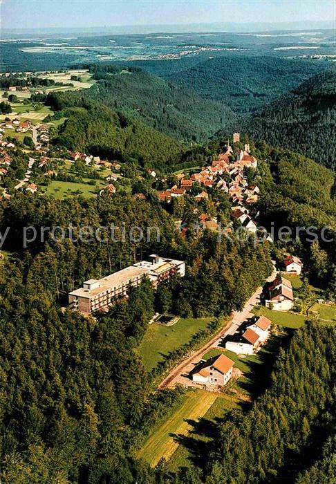Bad Teinach-Zavelstein Fliegeraufnahme Bibelheim Haus Felsengrund