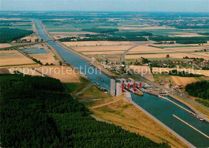 Scharnebeck Lueneburg Fliegeraufnahme Schiffshebewerk