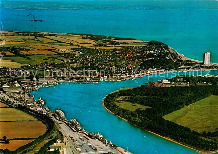 Travemuende Ostseebad Fliegeraufnahme