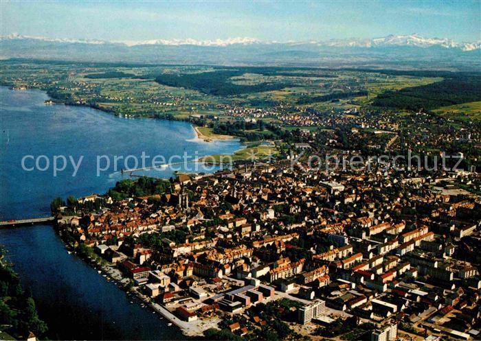 Konstanz Bodensee Fliegeraufnahme