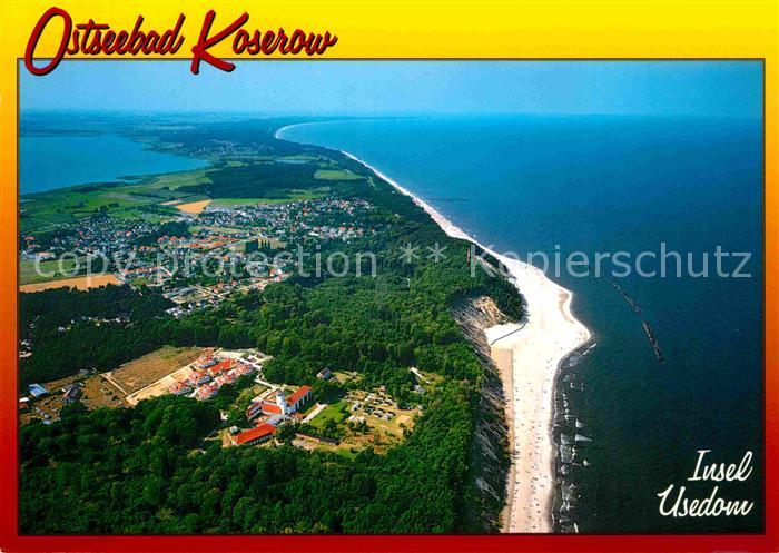 Koserow Ostseebad Usedom Fliegeraufnahme Insel Usedom