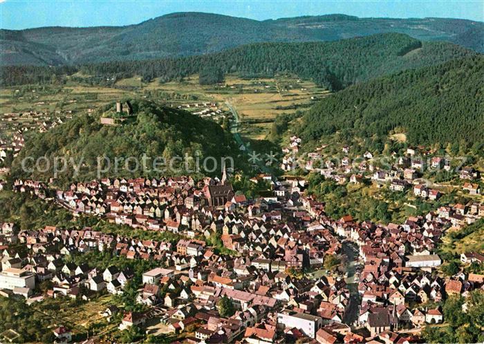 Gladenbach Lahn Hessen Fliegeraufnahme