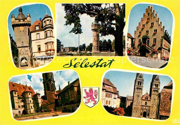 Selestat Bas Rhin Elsass Ortspartien