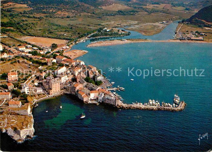 Saint-Florent Haute-Corse Fliegeraufnahme