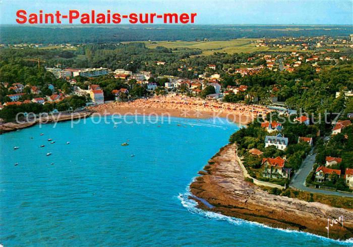 Saint-Palais-sur-Mer Fliegeraufnahme mit Strand