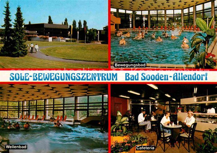 Allendorf Bad Sooden Sole Bewegungszentrum Wellenbad Cafeteria