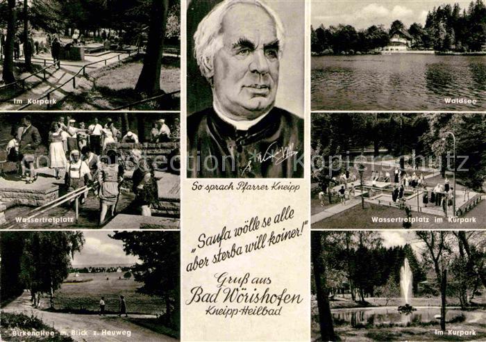 Bad Woerishofen Waldsee Kurpark Wassertreten