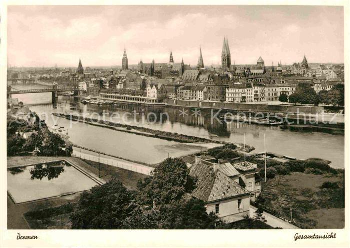 BREMEN  CITY Partie am Fluss
