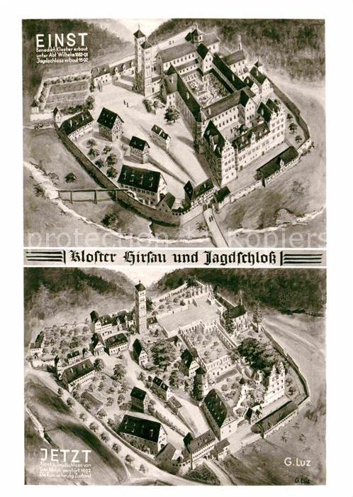 Hirsau Kloster einst und jetzt