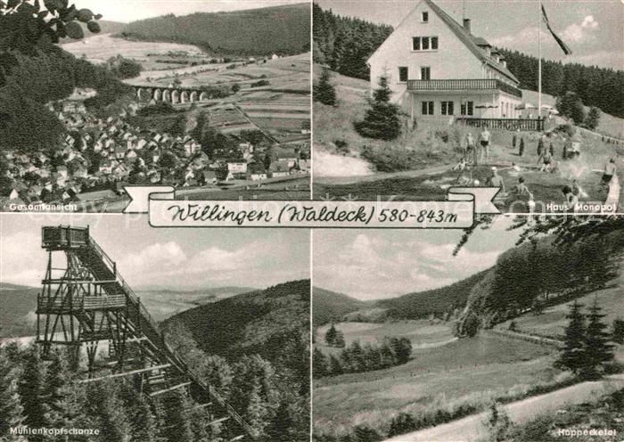 Willingen Sauerland Muehlenkopfschanze Haus-Monopol Hoppekcetal