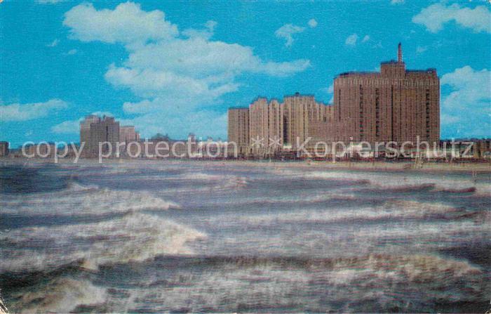 Atlantic City New Jersey View of the ocean looking towards Ventnor