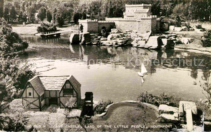 Southport UK Old Mill and Castle Land of the Little People