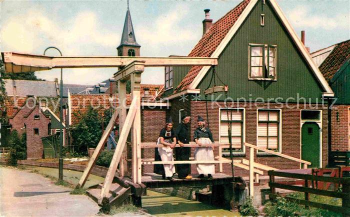 Volendam Dorfpartie Bruecke