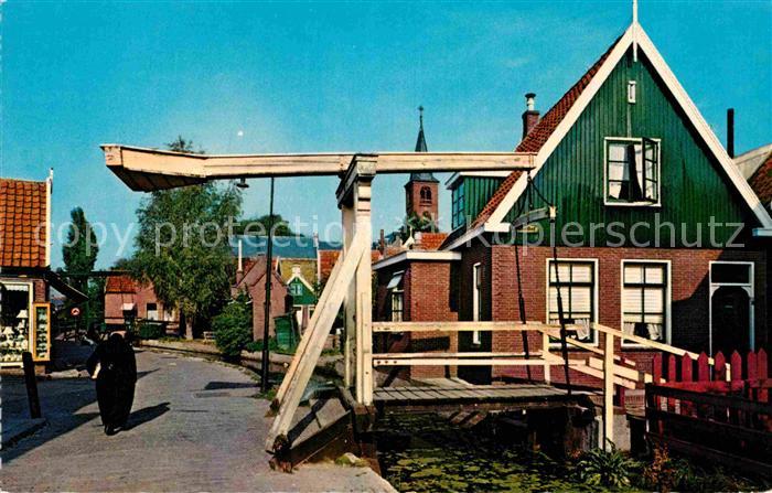 Volendam Dorfpartie Bruecke