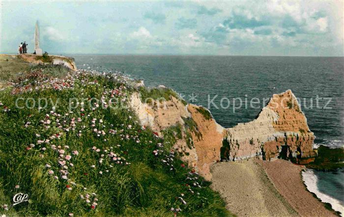 Grandcamp les Bains La Pointe du Hoc et le Monument