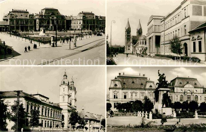 Nyiregyhaza Teilansichten Gebaeude Kirche Denkmal