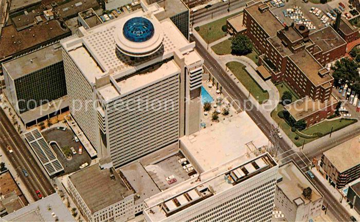 Atlanta Georgia Regency Hyatt House aerial view