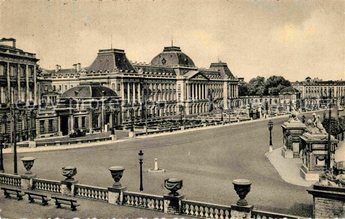 Bruxelles Bruessel Palais Royal Koeniglicher Palast