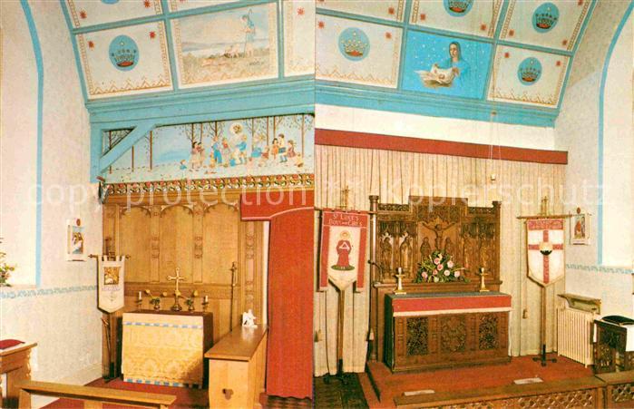 Torquay UK St Lukes Church Childrens Corner and Lady Chapel