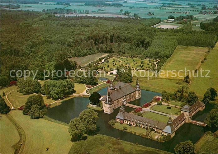 Dorsten Schloss Lembeck Museum Park Hotel Fliegeraufnahme