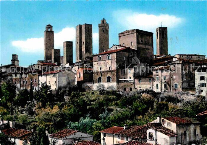 San Gimignano Altstadt Stadt der Tuerme